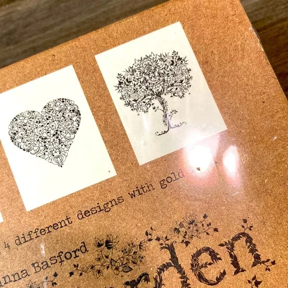 Secret Garden Johanna Basford 12 Secret Garden Notecards - Picture 8 of 9